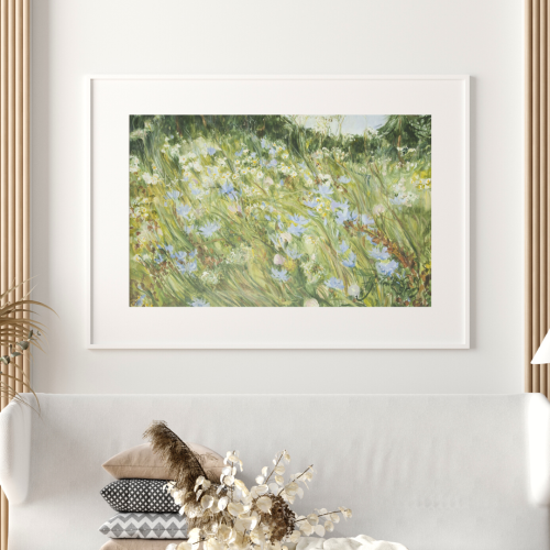 Beige White Aesthetic Modern Living Room Wall Art Photography Poster Frame Mockup Instagram Post (1080×1080 px).png