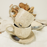 Filiżanka ze spodkiem Perła 330 ml