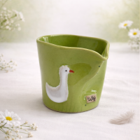 Zielony dzbanek na mleko 250 ml "Gąska"