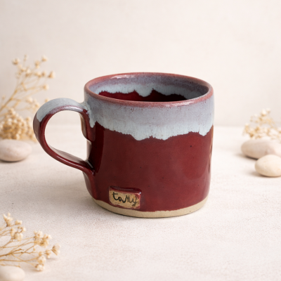 Kubek ceramiczny 250 ml "Owoc Granatu"