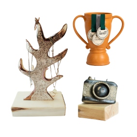 Ceramiczne medale i statuetki wykonane na zamówienie